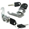 Corgre Cylinder Cam Cylinder Lock Cabinet Keyed Cam Locks Mailbox Cabinet Tool Box Lock 12/19 (16mm) (2Pack)