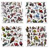 8 Sheets Dirt Bike Temporary Tattoos Stickers Racing Motocross Themed Birthday Party Supplies Motorcycle Party Decorations Dirt Bike Party Favors for Kids Boys Girls Gifts Party Game School Prizes