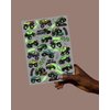 xo, Fetti Glow In The Dark Monster Truck Temporary Tattoos - 50 Foil Styles | Truck Birthday Party Decorations, Boys Pick Up Truck Party Favors, Race Car Temp Tats, Kids Arts and Crafts Supplies