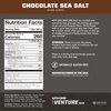 MTN OPS Venture Bar | Chocolate Sea Salt Energy Bar | 10g Protein + Gluten-Free Nutrient Dense Peanut-Based Raw Energy Bar | 10 Bars per Box