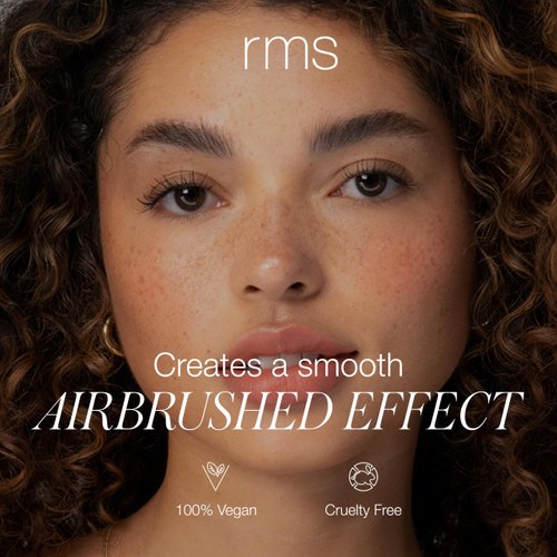 RMS Beauty Skin2Skin Blush Brush - Face Brush & Body Makeup Brush, Loose Powder Brush, Bronzer Brush, Make Up Brushes, Cream Makeup Brushes