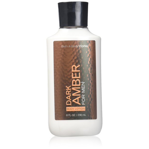 Bath Body Works Dark Amber 8.0 oz Body Lotion