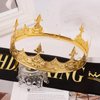 Chanaco Birthday Crown for Men, King Crown for Boys, Birthday King Sash and Crown, Birthday Sash for Men, Happy Birthday Decorations for Men, Birthday Gifts For Men