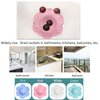 Wild Tribe Bathtub and Shower Drain Protectors with Suction Cups Easiest Hair Catchers Soft Silicone 4 flower