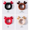 GK-O Creative Face Wash Hair Band Cute Cartoon Crab Headband Cute Funny Hair Hoop (Red)