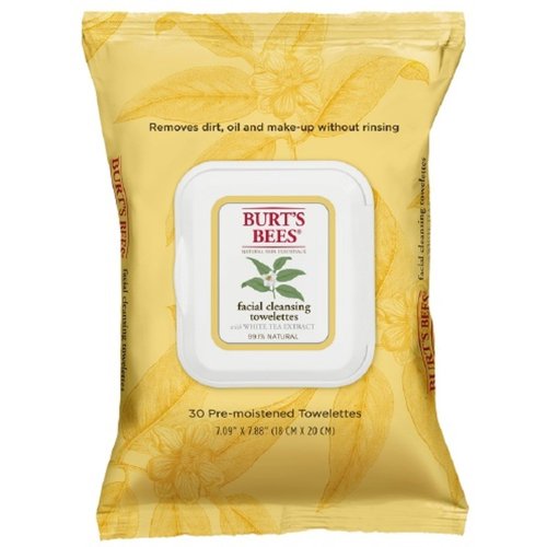 Burts Facial Wipes White Size 30ct Burts Facial Wipes White Tea 30ct