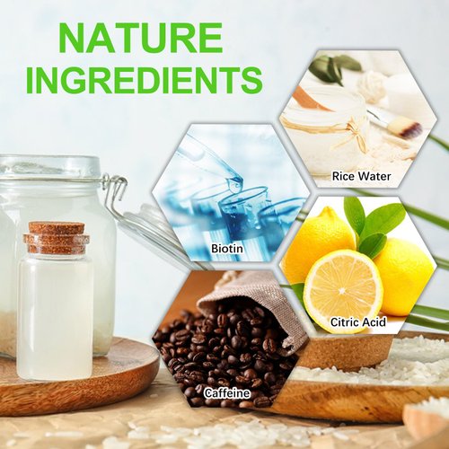 Rice Water Hair Mask for Dry Damaged Hair and Growth,Hair Treatment Mask, Repairs Damage Hair Root, Essential Oil & Biotin Deep Treatment,for Thinning Hair and Hair Loss, All Hair Types