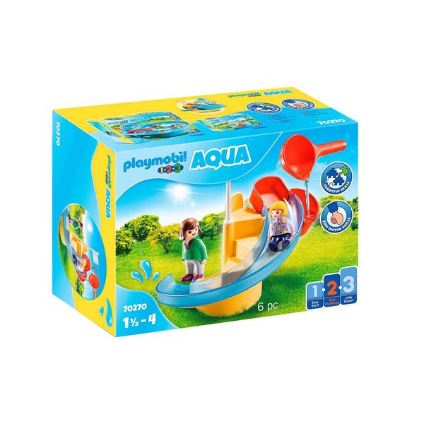 Playmobil 1.2.3 Aqua Water Slide
