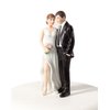 Personalized Funny Sexy Tender Touch Bride and Groom Weddding Cake Topper: Custom Hair Color Available