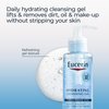 Eucerin Hydrating Cleansing Gel, Daily Face Wash and Makeup Remover Formulated with Hyaluronic Acid, 6.8 Fl Oz Bottle
