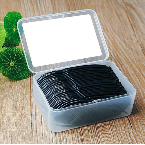 Hovico 50pcs/Set Bamboo Charcoal Dental Floss Teeth Stick Tooth Pick Interdental Brush Teeth Clean Toothpick Flosser Oral Hygiene