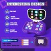 Fast Push Puzzle Game for Kids Age 3-12, Light Up Brain & Memory Games Electronic Handheld Pop Fidget Games Toys for Boys Girls Birthday Gifts for 6 7 8 9 10 11 12 Years Old Kids Teens (Purple)