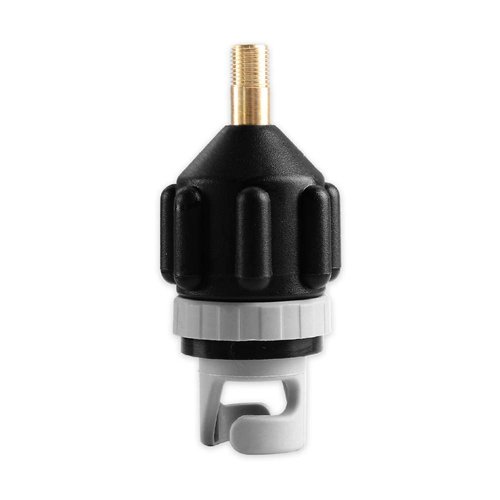 HEYTUR Inflatable Boat SUP Pump Adaptor Standard Schrader Conventional Air Pump Air Valve Adapter Spoke Plate Attachment(Black)