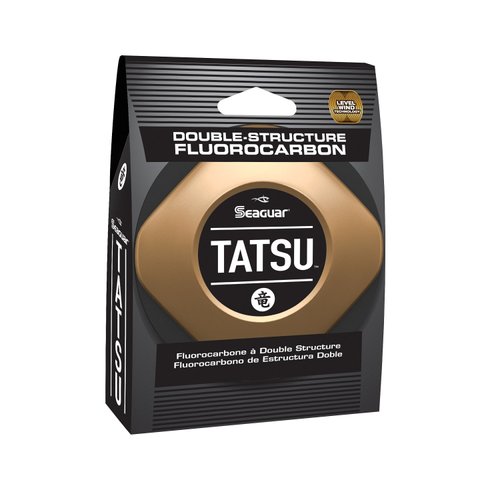 Seaguar Tatsu 100% Fluorocarbon Fishing Line DSF, 15lbs, 200yds Break Strength/Length - 15TS200