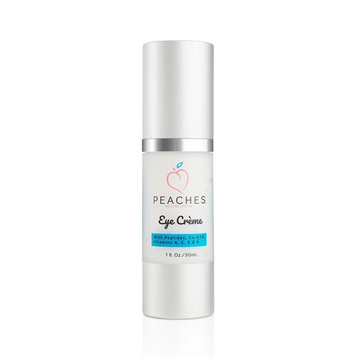 Under Eye Cream (1 oz) - Eye Cream For Puffiness and Bags Under Eyes - Dark Circle Eye Cream with Peptides, Co-Q10, Squalene, Vitamins, Reishi - Vegan Under Eye Dark Circle Remover - Eye Crème