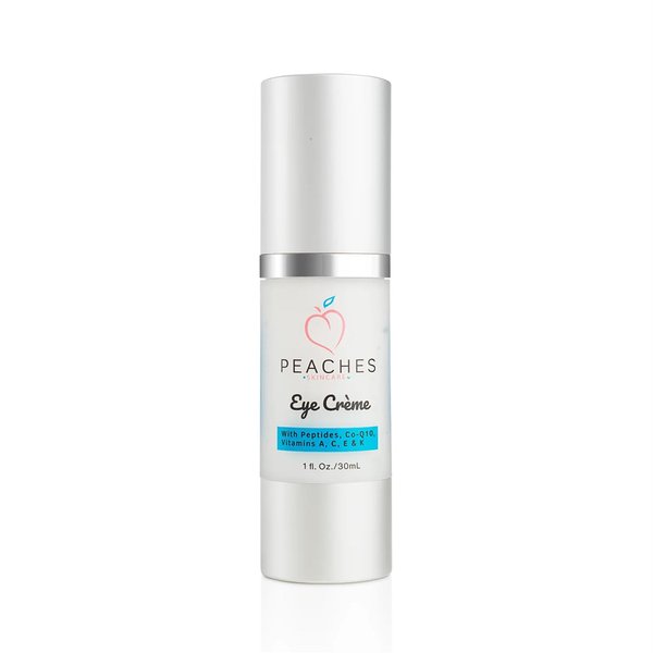 Under Eye Cream (1 oz) - Eye Cream For Puffiness and Bags Under Eyes - Dark Circle Eye Cream with Peptides, Co-Q10, Squalene, Vitamins, Reishi - Vegan Under Eye Dark Circle Remover - Eye Crème