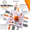 The Learning Lovey New York Knicks Baby Tag Toy - NBA Basketball - Baby Sensory Crinkle Toys - Soft & Safe - Ideal Baby Stroller Toy - BPA Free w/Stroller Clip