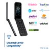 Nokia 2780 Flip | Unlocked | Universally Compatible with All Mobile Carriers | Black