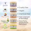 The Keys Salt Scrub Premium Exfoliating Sea Salt Body Skin Scrubs - Made with Pure Florida Sea Salt (Lavender, Travel Size 3 Pack 3.4 oz)