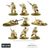 Warlord Bolt Action 8th Army Infantry Commonwealth Infantry Western Desert 1:56 WWII Military Wargaming Plastic Model Kit, Small