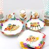 Art Birthday Party Supplies, Paint Party Supplies - Plates, Cups, Napkins, Forks, Knives, Spoons, Straw, Tablecloth, HAPPY BIRTHDAY Backdrop, Cake Topper, Balloon for Painting Party - 20 Guests