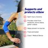 Neo-G Elbow Support - For Arthritis Relief, Joint Pain, Tendonitis, Elbow Injury, Recovery, Sports, Tennis - Multi Zone Compression Sleeve - Airflow Plus - Class 1 Medical Device - XL