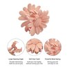 Small Hair Clips Flower Hair Claw Clips for Women 12pcs Matte Small Claw Clips Cute Hair Clips for Girls (Flower - Yellow/Pink/Grey/Coffee/Brown)