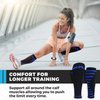 POWERLIX Calf Compression Sleeve (2p) Calf & Shin Sleeves for Men & Women Great for Pain Relief, Running, Sports & More