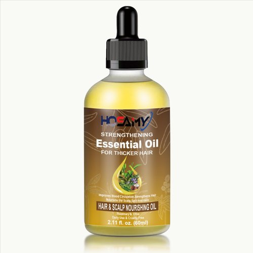 Hair Growth Oil,Rosemary Hair Regrowth Serum,Scalp & Hair Strengthening Oil Products For Hair Thinning & Loss, Dry Damaged Hair,Beard,For Men Women (60ml)