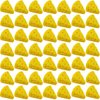 NSBELL 100PCS Miniatures Kitchen Food Cheese Miniature Artificial Cheese Models Mini Resin Simulation Cheese for Dollhouse Kitchen Decoration DIY Accessory