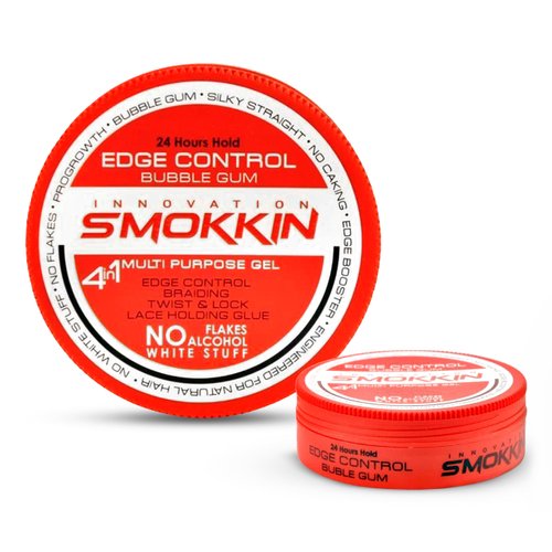 INNOVATION SMOKKIN Strong Hold Hair Wax for Edge Control, Braiding, Locking & Twists - Versatile Styling for Diverse Hair Types with Delicious Fragrance