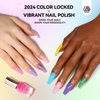 SAVILAND Nail Polish Set Quick-Dry: 24 Trendy Color Regular Nail Polish Kit Neon Glitter Finger Bulk Nail Polish Non Gel Plant-base Castor Oil Vitamin E Toe Nail Lacquer Home Set Women