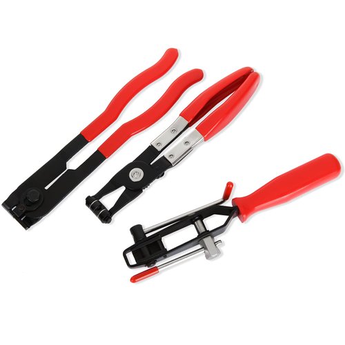 Acrux7 3Pcs CV Boot Tool CV Joint Boot Clamp Pliers Set Hose Band Cut-off Pliers Snap Type Car Repair Tool Accessories