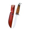 Case WR XX Pocket Knife Fixed Blade Polished Leather Item #381 - (316 5 SS) - Length Closed: 9 1/2 Overall Inches