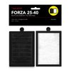 Aquatop Replacement Filter Cartridge with Activated Carbon for Forza PFE-4, Contains 2 Pieces, PFE4-RCI