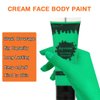 Depvision Face and Body Paint 1.7oz Cream Makeup 50ml Water Based Face Painting Special Effects For Adults Children Kids Halloween Christmas Party Stage Cosplay (Green)