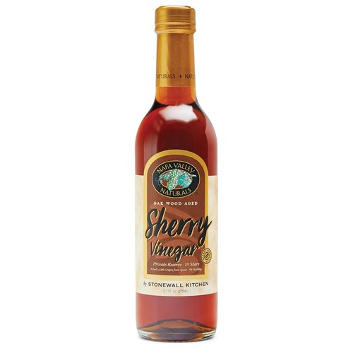 Napa Valley Naturals Gourmet Sherry Vinegar (15 Star), White Oak Aged, Comes in Beautiful Eye-Catching Bottle, Industry Standard for Taste, 12.7 Ounce