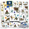 Jurassic World Temporary Tattoo Set for Kids - Dinosaur Party Favors Bundle with 96 Temporary Tattoos for Goodie Bags Plus Bonus Stickers, More | Jurassic World Party Supplies