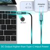 HIEbee USB C to DC 5.5mm x 2.1mm Power Cable, USB C Input to DC 20V Output Charging Cable, Used in Conjunction with PD Charger and PD Mobile Power Bank, with a Maximum Output of DC 20V 5A(6.6ft)