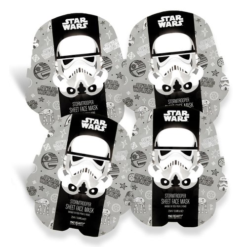 MAD Beauty Star Wars Cosmetic Sheet Mask Storm Trooper x 4