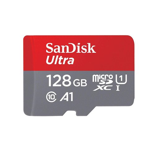 SanDisk 128GB X2 (256GB) MicroSD HC Ultra Uhs-1 Memory Card