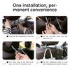 sentoto Car Purse Hook Multi-Functional Hidden Hooks Headrest Hooks for Car Purse Hook for Car Car Storage Hooks Saygoodbye to The Messy Space Dunmetal