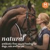 Manuka Vet Skin & Wound Gel, 500+ MGO Medical Grade Manuka Honey, Rapid Healing & Skin Repair Treatment for Dogs, Horses and Cats, 0.71oz (20g) Tube