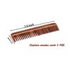 SVATV Handcrafted Rosewood Comb for Detangling Hair Comb For Thick, Curly And Wavy Hair, Non-Static and Eco-friendly Made in India (S-78A)