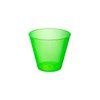 Party Essentials Hard Plastic 25 Count Party Cups/Tumblers, 9-Ounce, Neon Green