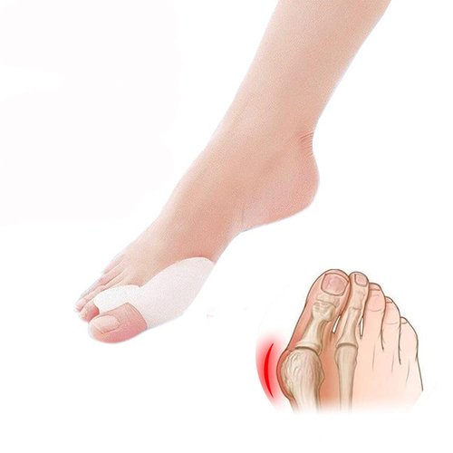 Dr.Pedi Bunion Corrector for Women Silicone Toe Separators for Overlapping Toes Women Correct Toes Straightener 1 Pair