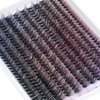 Lash Clusters 330Pcs Cluster Eyelash Extensions 40D Individual Lashes Fluffy D Curl Lash Clusters Extension DIY Wispy Volume False Eyelashes Clusters