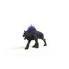 Schleich Eldrador Creatures Mythical Shadow Wolf Action Figure - Featuring Purple Coat and Translucent Back Crystals, Durable Toy for Boys and Girls, Gift for Kids Age 7+