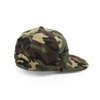 UltraKey Flat Brim Cap, Army Military Camo Baseball Cap Camouflage Hip Hop Flat Bill Plain Snapback Hats Green