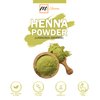 100% Natural Henna Powder Pure Lawsonia Inermis For Hair Dye and Color | No Gluten | No Parabens | No Fillers | No Sulfates | No PPD or Any Chemicals for Healthy Hair Care 0.50 LBS 227 GMS